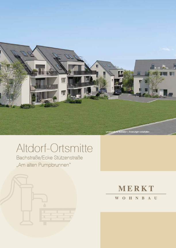 Exposé Exposé Eigentumswohnungen in Altdorf Kreis Böblingen / Sindelfingen